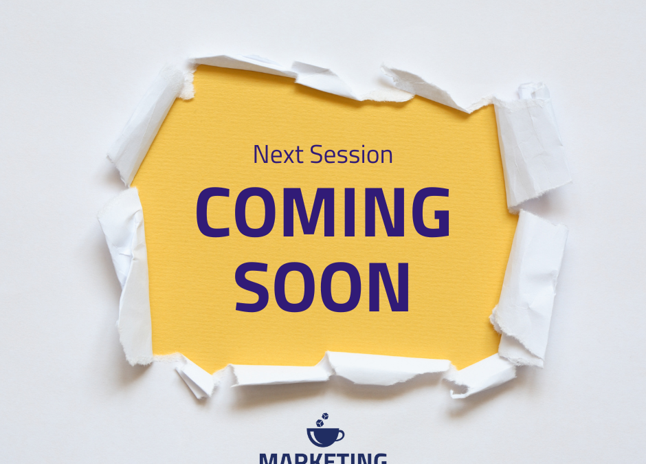 Next event coming soon